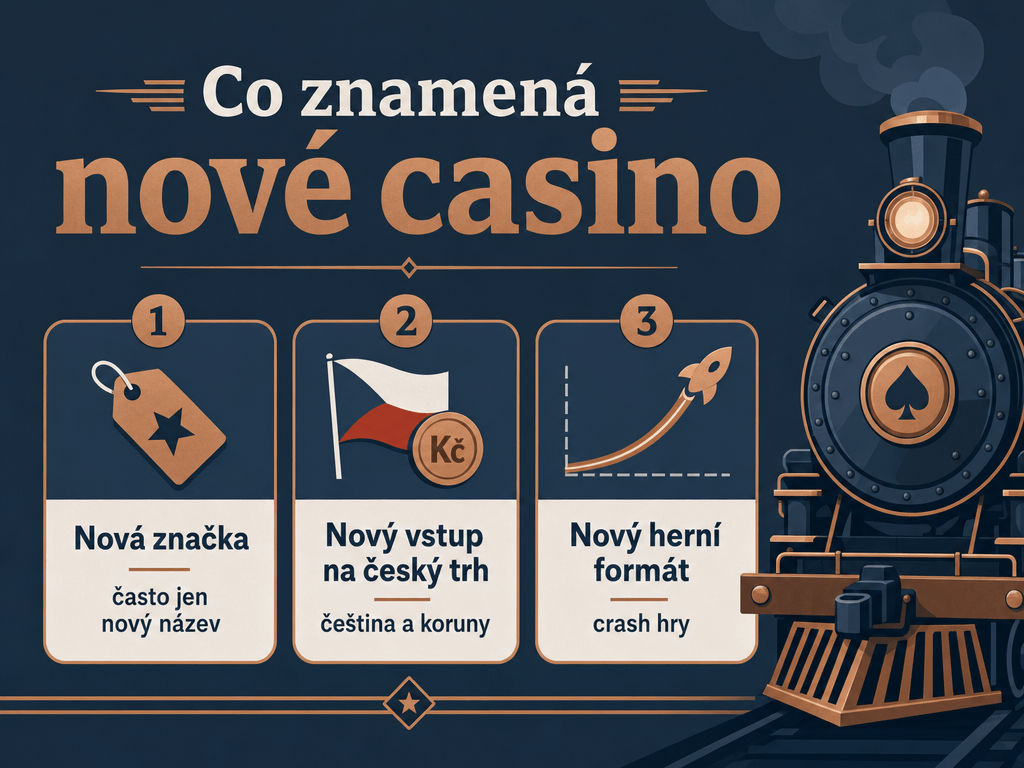 Co znamená nové online casino: tři významy